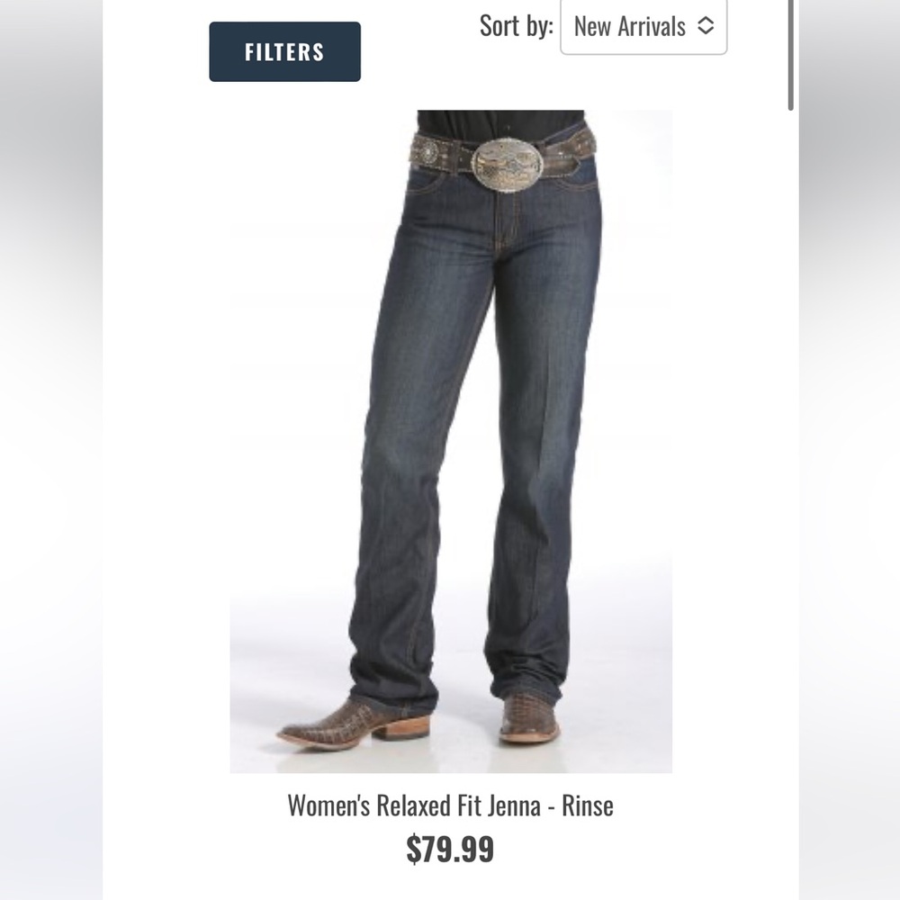 Brand new Cinch Jenna jeans